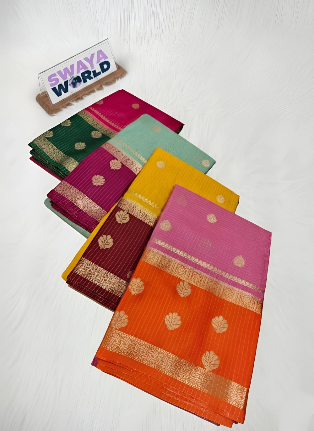 Banarasi Dupion Soft Silk Dyble Saree with Jacquard Rich Pallu & Matching Blouse – Lightweight & Exclusive Design