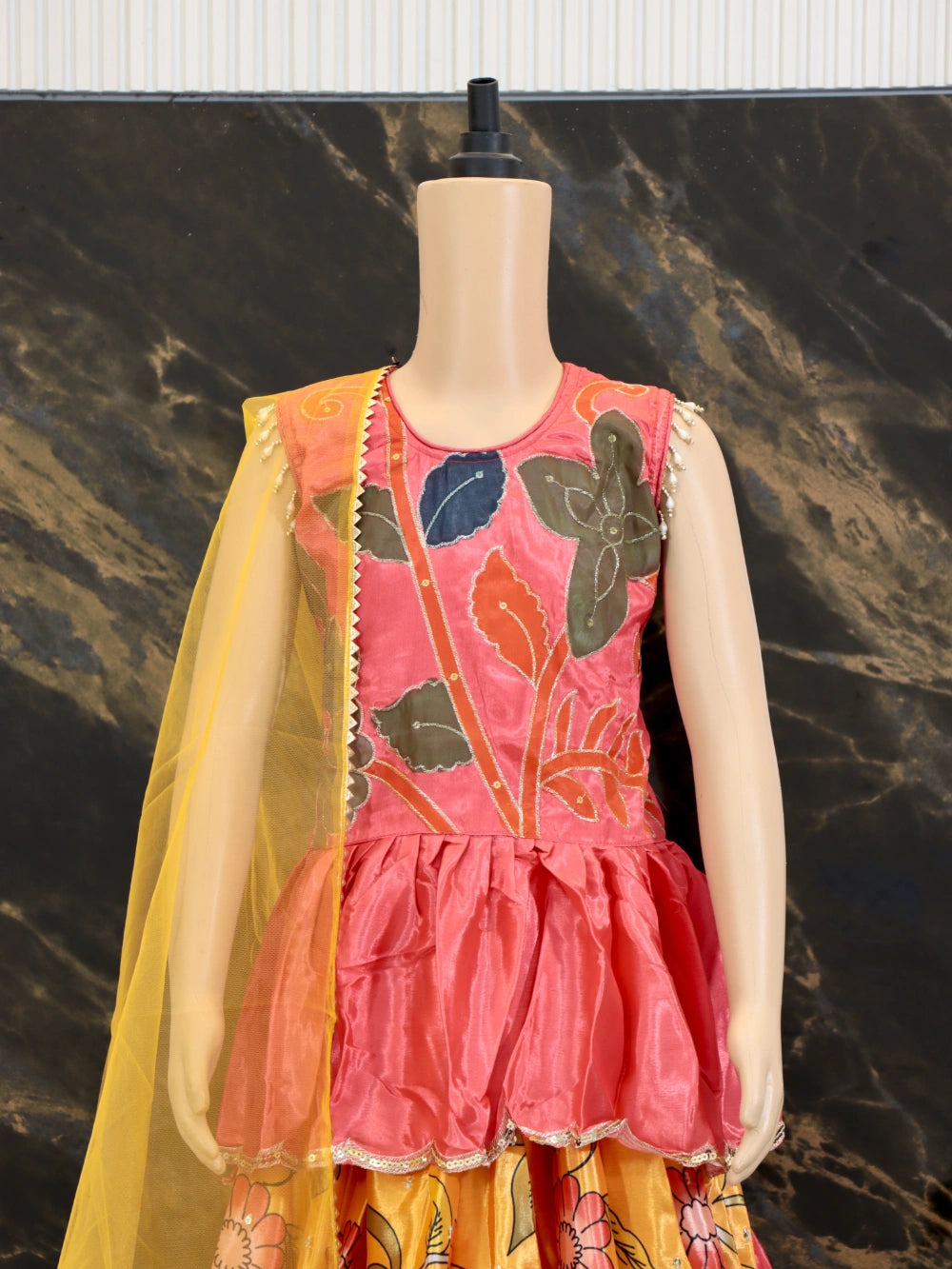 New Designer Kids Lehenga Choli Set - Fully Stitched, Ready to Wear (Sizes 3 to 15 Years) - By Swaya World