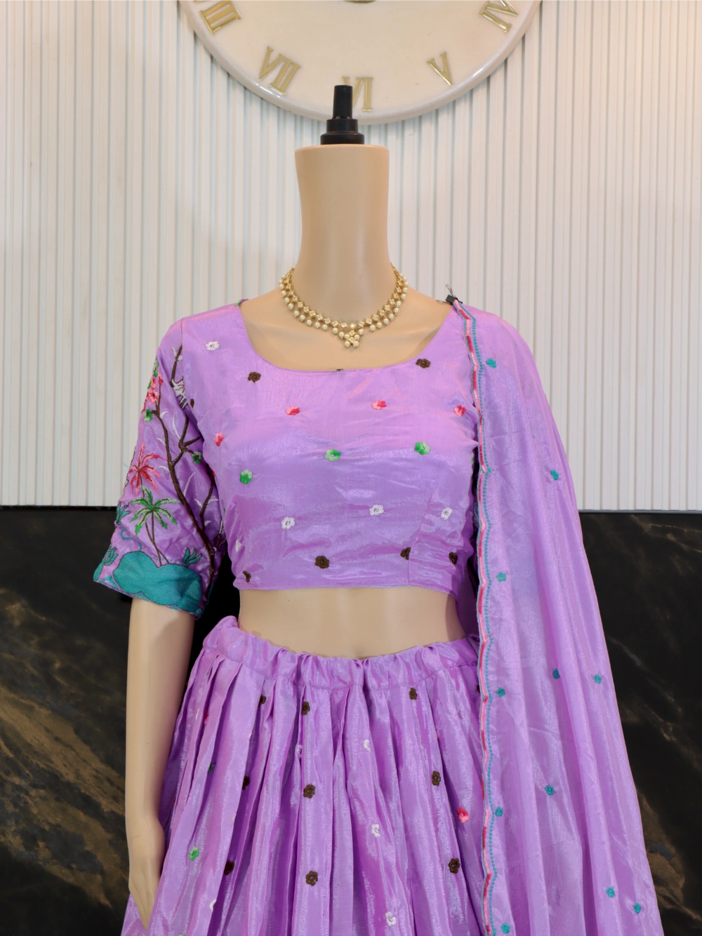New Festival Lehenga Choli in Lavender, Yellow, and Pink – By Swaya World