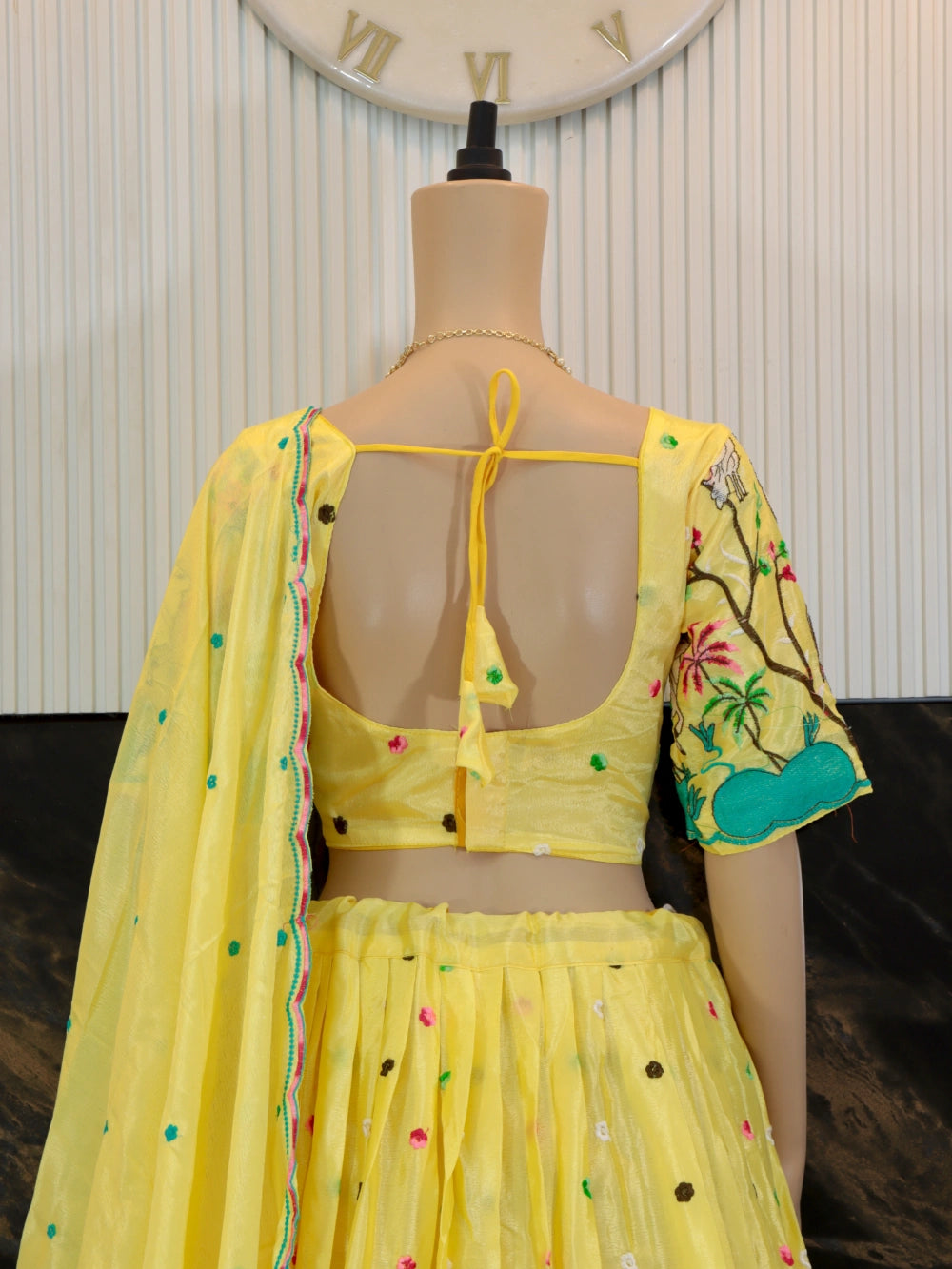 New Festival Lehenga Choli in Lavender, Yellow, and Pink – By Swaya World