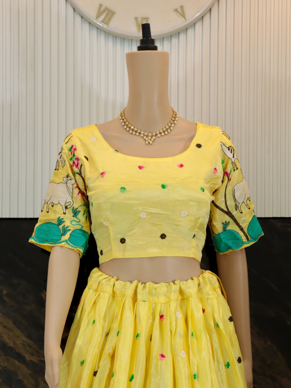 New Festival Lehenga Choli in Lavender, Yellow, and Pink – By Swaya World