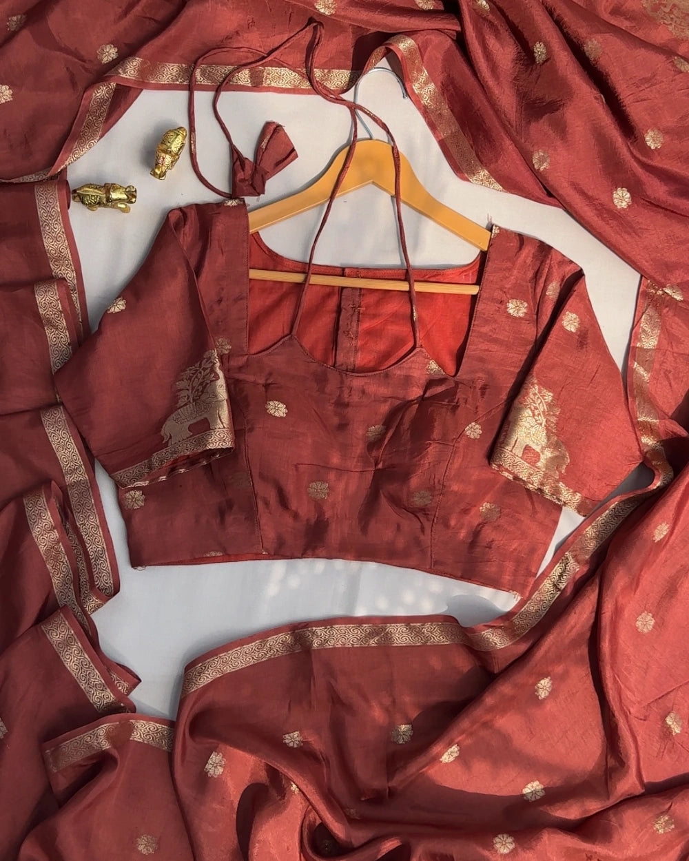 Pure Muslin Silk Saree – Lightweight Elegance in 4 Premium Shades