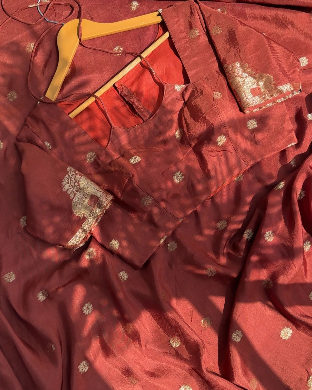 Pure Muslin Silk Saree – Lightweight Elegance in 4 Premium Shades