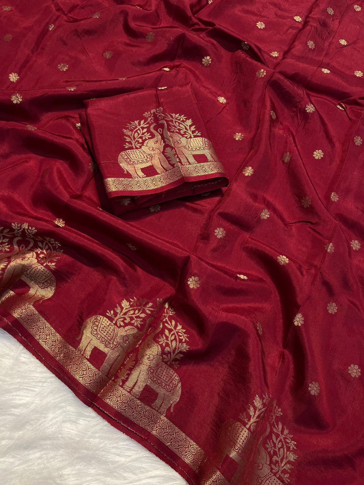 Pure Muslin Silk Saree – Lightweight Elegance in 4 Premium Shades