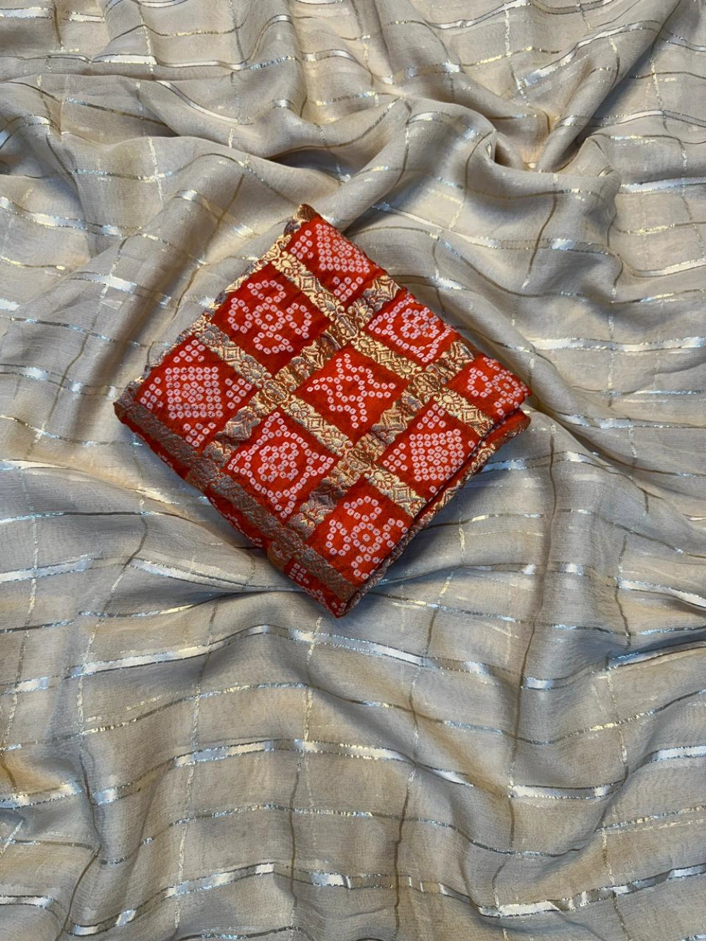 Pure Viscose Saree with Designer Jacquard Blouse – Premium Vishu Collection