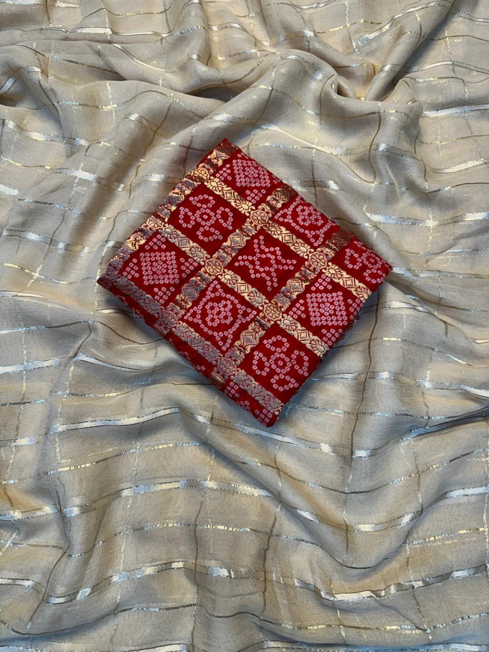 Pure Viscose Saree with Designer Jacquard Blouse – Premium Vishu Collection