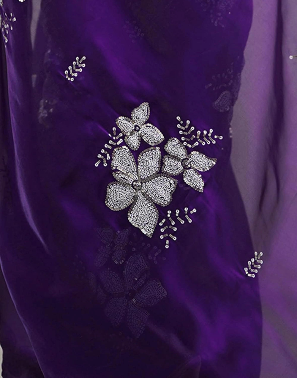 Designer Saree Magic – Pure Elegance in Purple