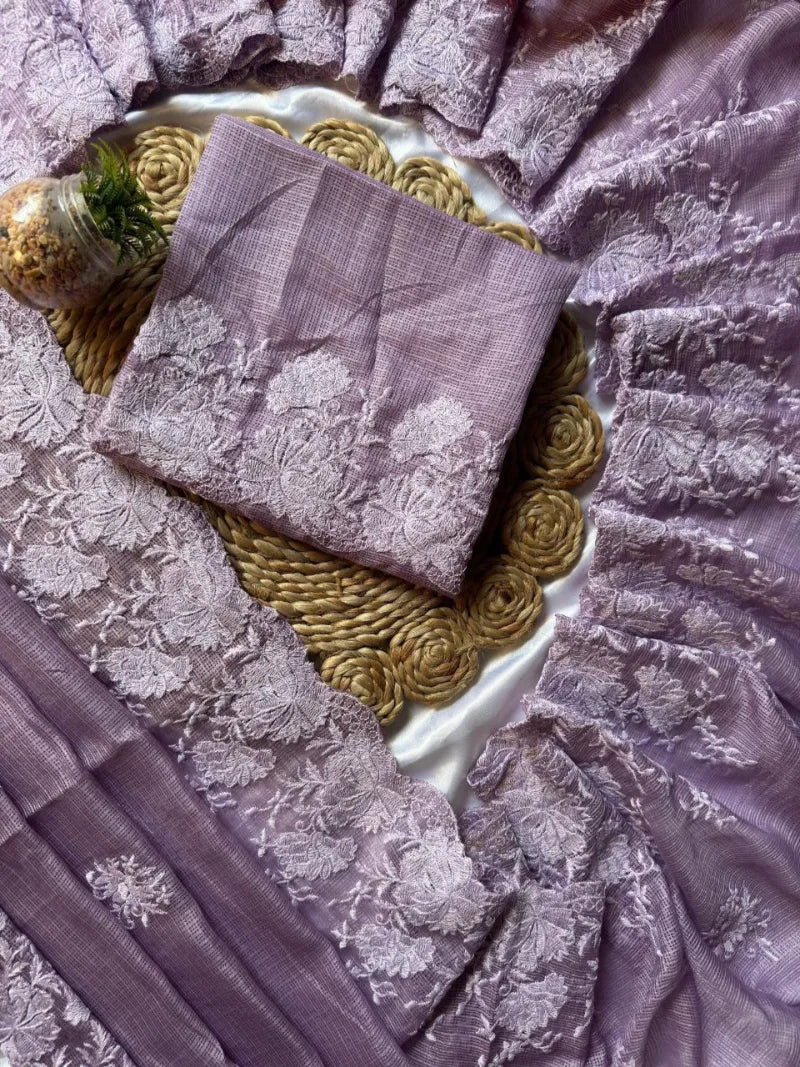 Special Edition Bollywood Designer Kota Doriya Saree with Multi‑Thread Work & Cutwork – Premium Quality